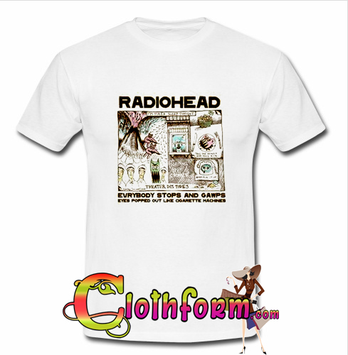 radio head t shirt